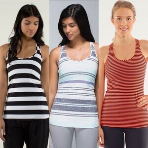 ✨BUNDLE OF 3✨ lululemon athletica “Cool Racerback” Tank, Size 8